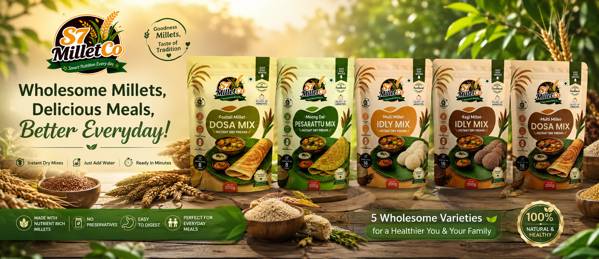 Smart Instant Millet Breakfast