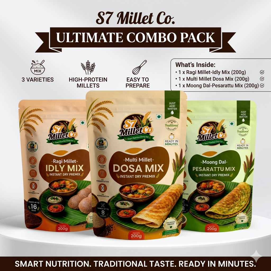 Protein Breakfast Trio  | Instant Dry Premix | Just Add Water