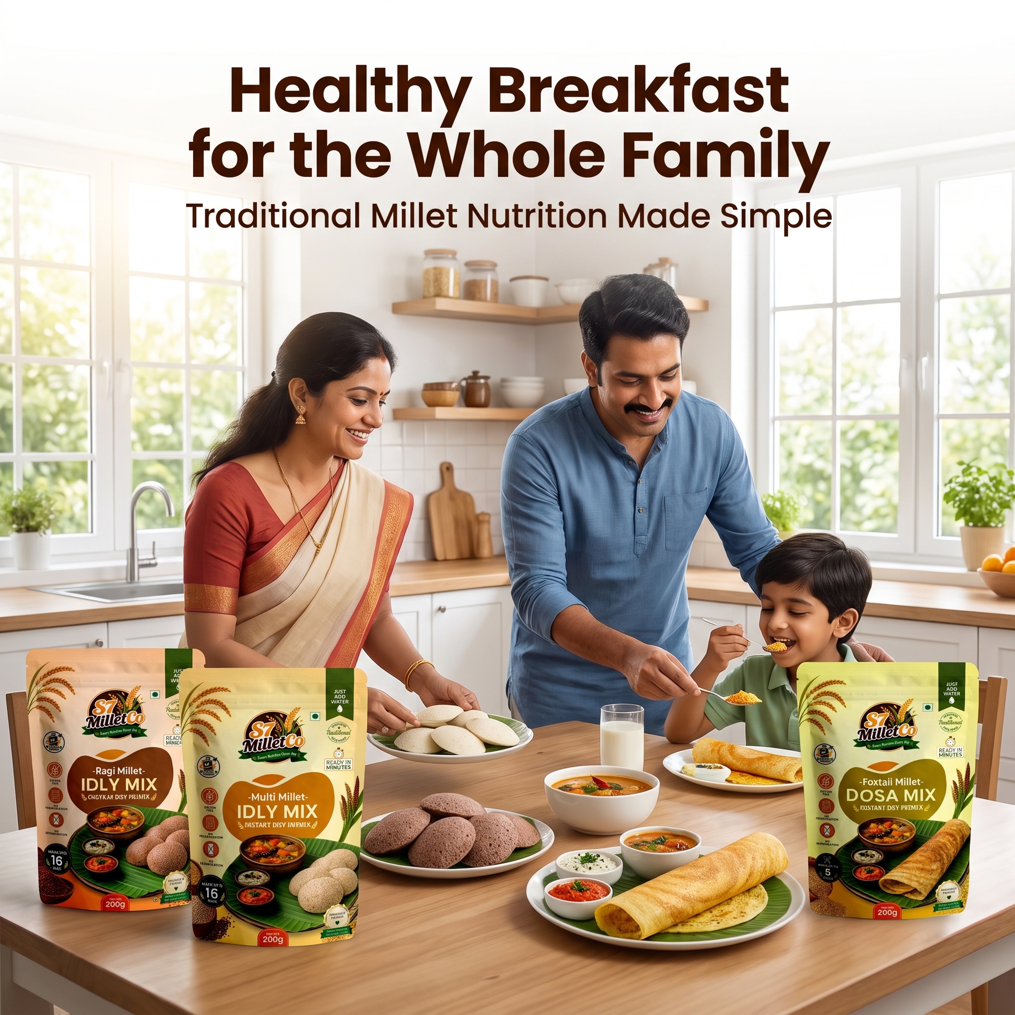 Gluten Free Trio  | Just Add Water | 600g — image 2